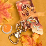 <em>Autumn Magic Collection</em> Leaf Design Bottle  Openers