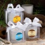 <em>Fashioncraft&reg;'s Personalized Expressions  Collection</em> Candle Favors - Beach