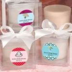 <em>Fashioncraft&reg;'s Personalized Expressions  Collection</em> Candle Favors - Bridal Shower