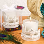 Mardi Gras Masked Theme Candle Votive