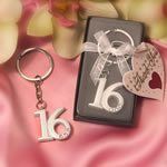 Sweet 16 Key Rings