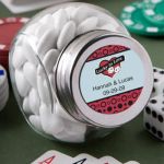 Personalized Glass Jar - Vegas Themed