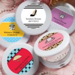 Personalized Expressions Collection Mirror Compact Favors - Wedding Shower