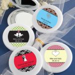 Personalized Expressions Collection Mirror Compact Favors - Love Theme
