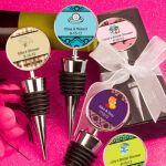 <em>Personalized Expressions Collection</em> Wine  Bottle Stopper Favors