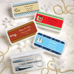 <em>Design Your Own Collection</em> Travel Manicure Sets - Holiday Themed