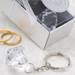 <em> Clear Diamond  Collection</em> Diamond  Design Key Chain