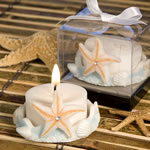 Starfish Design <i>Favor Saver</i> Candle Favors
