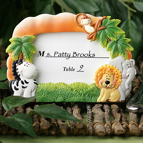 60 Jungle Critter Safari Animal Place Card Party Favors  